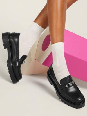 HERMES アイコン ローファー ブラック 36 Icone loafer - Black | Hermès USA